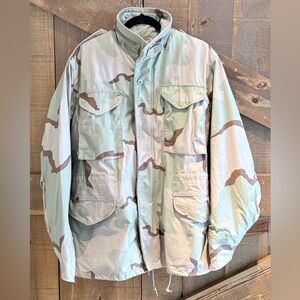 M65 field jacket, cold weather coat.
